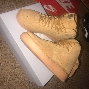 Wheat Nike air forces